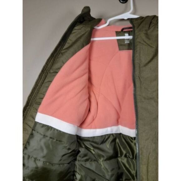 All in Motion Girls' Softshell Olive Jacket Sz S - Picture 4 of 10